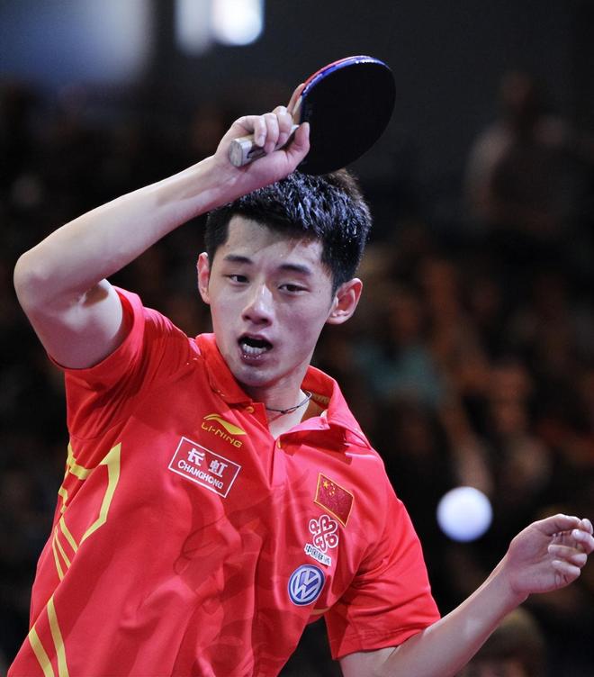 波兰乒乓球队险胜比利时乒乓球队，张继科高光表现