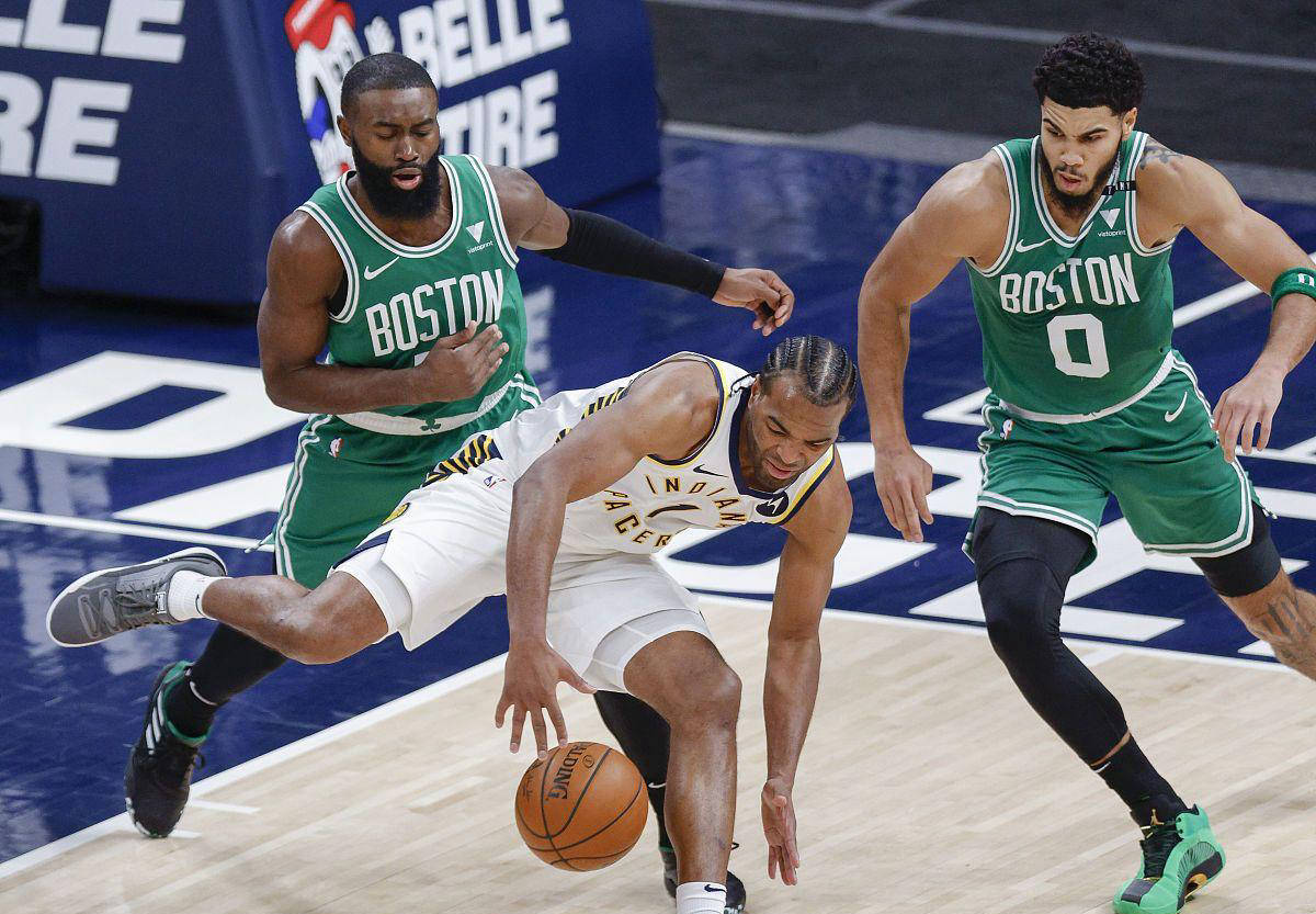 凯尔特人力克掘金，莫兰特统治全场的简单介绍